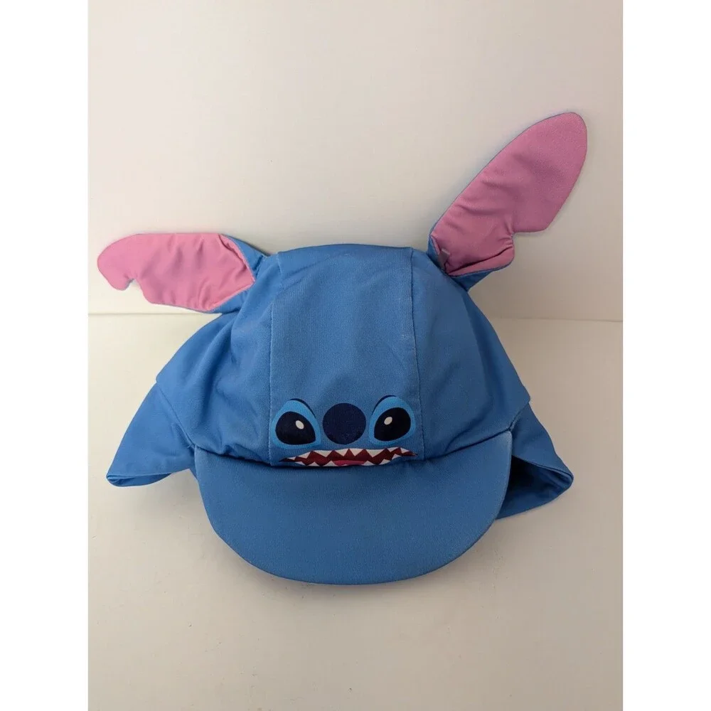 Disney Baby Toddler Sun and Swim Hat Lilo & Stitch 12M Water Long Bill 3D Ears